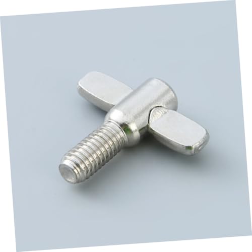 10 piezas de tornillos de ala para platillos de batería de fácil instalación para kits de batería miniatura 5
