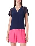 naef group jobs Ohne Futter Naf Naf Damen Lola MC Bluse, Marineblau, Small