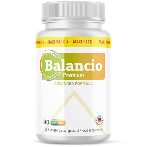 Balancio Premium Cápsulas | Con vinagre de manzana y extractos vegetales | Cápsulas fáciles de tomar | 90 cápsulas en envase maxi