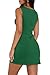 WIHOLL Womens Sleeveless Boat Neck Mini Dress Spring Summer Party Club Bodycon Dresses Y2K Teen Formal Cocktail Sexy Little Short Cute Dress Graduation Outfits Green XS
