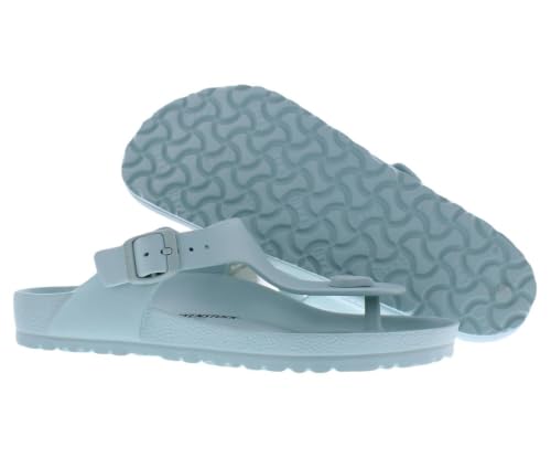 Image of Birkenstock Gizeh Eva Unisex Shoes Size 8, Color: Surf Green-Green