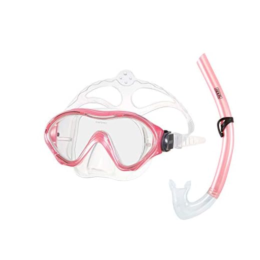 Speedo Scuba Kit Jr Rosa Claro