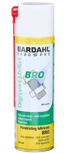 Bardahl 1122 Huile dégrippante lubrifiante en aérosol de 500 ml