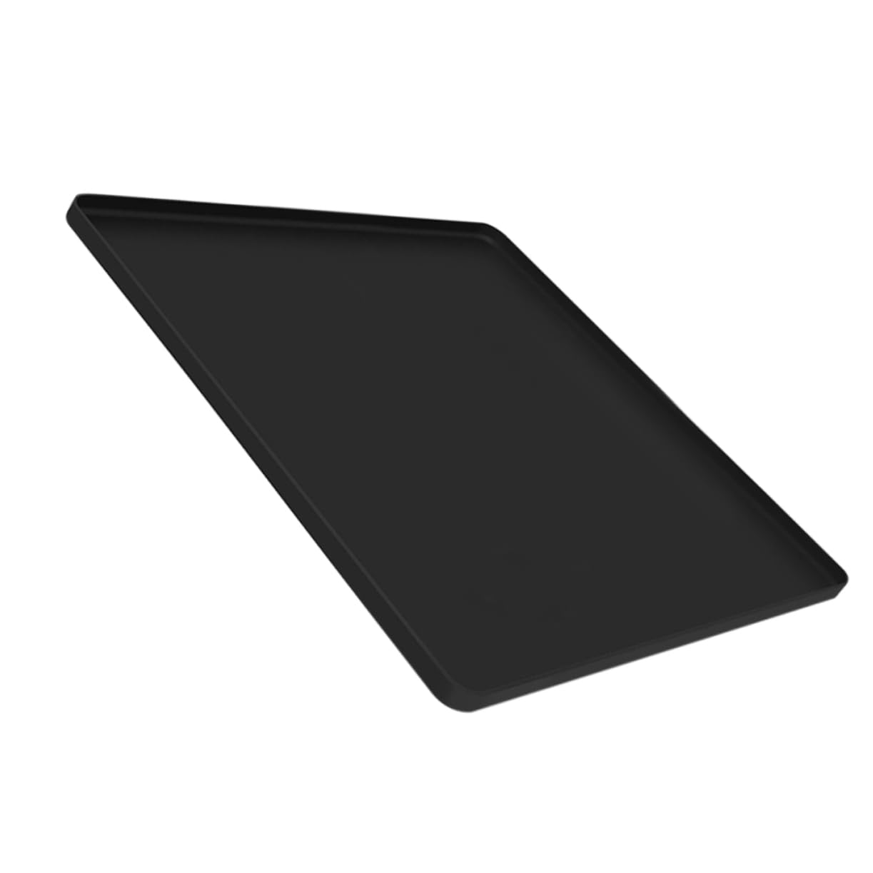 Tapis anti-fuite en silicone ABOOFAN pour mini réfrigérateur et machine à laver à bords surélevés