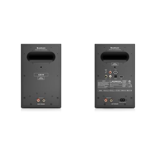 Image of Audio Pro A28 W - TV, Gaming & Music Speaker, Multiroom, WiFi and Bluetooth, AirPlay 2, Google Cast, Spotify Connect - Black