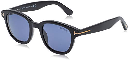 Tom Ford FT0595 Sunglasses - Grey Frame, Smoke Lenses, 55 mm Lens Diameter FT05955520A