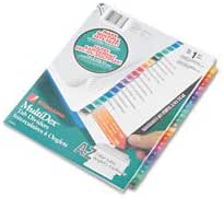 Amazon.com: Wilson Jones Multidex Quick Reference Index System : Home ...