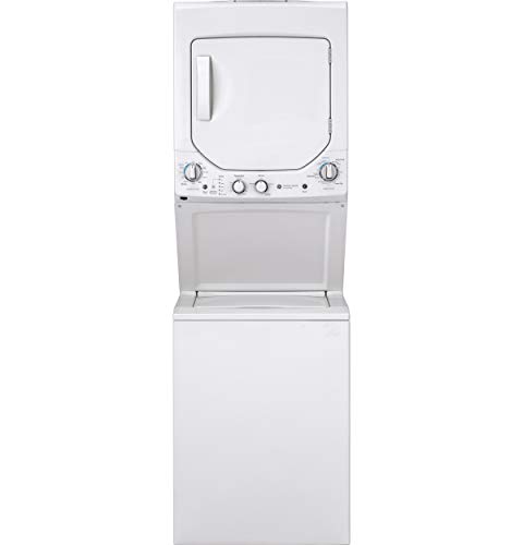 GE 24" Unitized Washer-Elec Dryer White