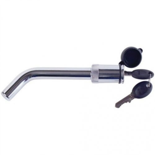 Trailer Tow Locking Hitch Pin 1/2" Chrome Plated 2 Keys fits Trailer & Towing Trailer Hitch Pins