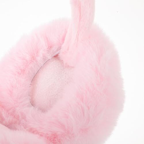 Fluffy Ear Muff for Women Plush Foldable Earmuffs Kids Winter Earmuffs Cat Ear Warmer Plush Ear Cover Ski Earmuff for3