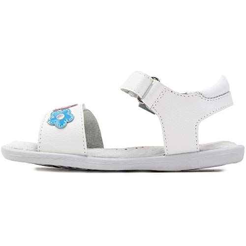 Pediped Girls Sandal Mary Jane Flat, White Multi, 8.5 Little Kid #TOP10