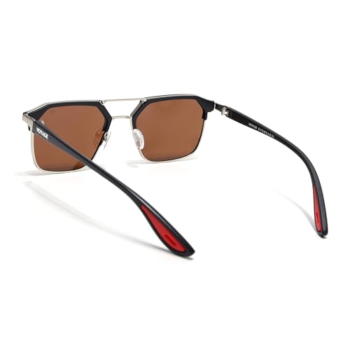 Image of Voyage Square Polarized Sunglasses for Men & Women
