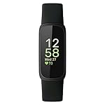 Fitbit Inspire 3 Fitness Tracker – Advanced Health Insights with Stress Management, Workout Intensity & Sleep Tracking, 24/7 Heart Rate, Includes Small and Large Classic Bands - Midnight Zen/Black - Image 2