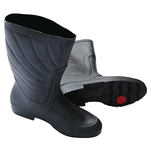 Bota chuva borracha cano longo preta unissex Impermeável Piracapas 43/44