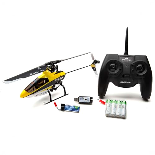 Blade RC Helicopter 120 S 2 RTF Everything Needed to Fly is Included with Safe Technology BLH11000