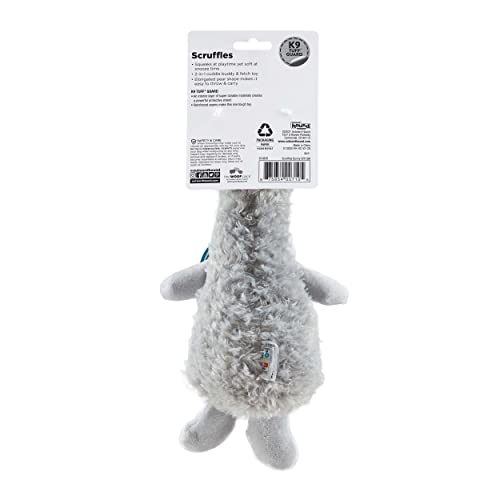 Outward Hound Scruffles Bunny Plush Squeaky Dog Toy, Small - Image 4