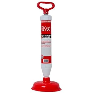 Ontstoppingspomp – Gootsteen Afvoer ontstoppings Pomp met zuignap voor Gootsteen / Toilet / Wc / Badkuip / Douche / Wasbak etc – Gootsteenontstopper – Plopper Ontstopper zuignap met krachtige pomp en zuig functie – Afvoer ontstopper – Decopatent