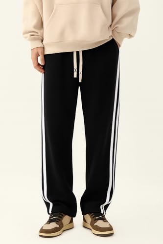 Image of dockstreet Track Pant for Men || Open Baggy Fit || Track Pants || Open Bottom Track Pant ||