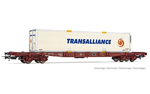 JOUEF Railway - Rolling Stock HJ6214 SNCF, 4-Achsen S7 Wagen mit Caisse-Mobile TRANSALLIANCE, Periode V Cover