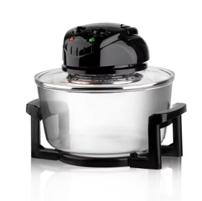 Ketumal Large Capacity Glass Air Fryer,1400W Halogen Infrared Convection Oven 13L Glass Basket, Oil-Free Multicooker with Time & Temperature Controls, Roast,Fry, Toast or Crisp-image-10