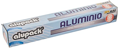 ALUPAK 50M Aluminium Paper 50MTS, Multicoloured, 50 m, Multicolor, 50 metros