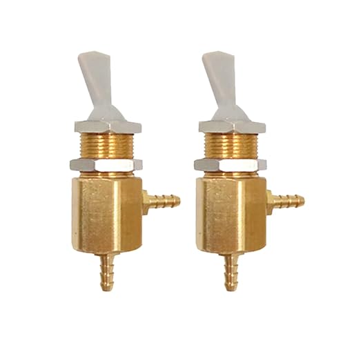 SeeFDENT 2pcs Dental Valve Toggle Switch Suitable for Dental Equipment Chair Unit Main Air Metal Pulldown...