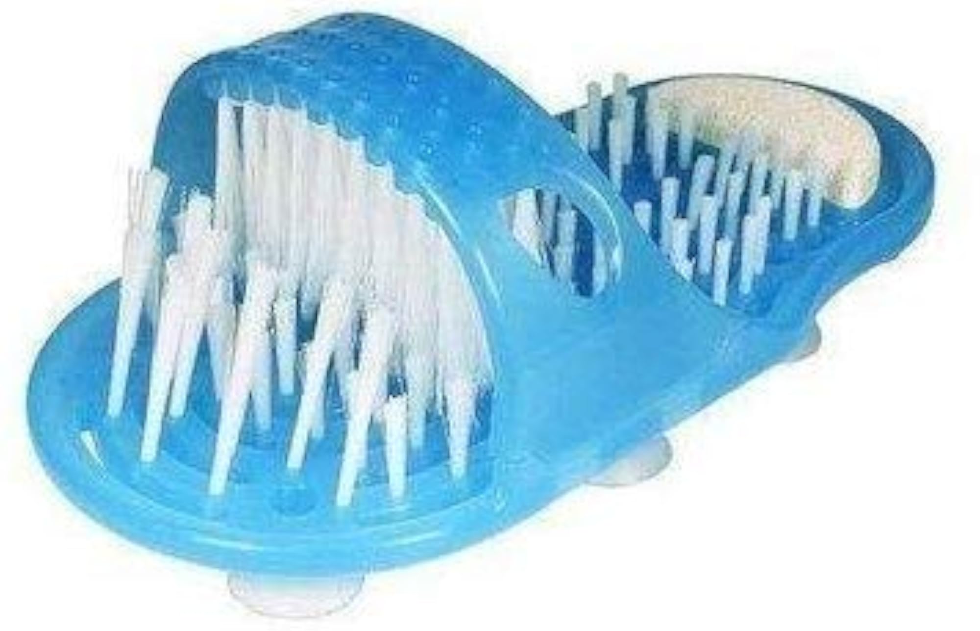 Waterproof Easy Foot Cleaner Shower Slipper, Blue