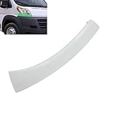 Copgge Headlight Filler Trim Molding Headlight Lamp Bezel Trim Molding White Primed Compatible with RAM Promaster 1500 2500 3500 3.0L 3.6L Cargo Van 2014 2015 2016 2017 2018 1ZT59ZZZAA