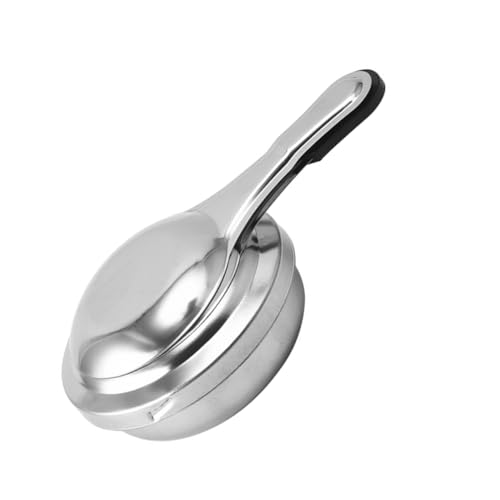 WOONEKY Mini Olla Inoxidable para Derretir y Leche Olla para Cocinar Utensilio Portátil para Camping y Picnic Diseño Práctico y Duradero