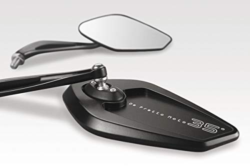 MT09 Tracer 9 2018/24 - Kit Espejos 'Revenge' (D-0221) - Homologados - Retrovisores Laterales Manillar - Aluminio - Accesorios De Pretto Moto (DPM Race) - 100% Made in Italy ⭐