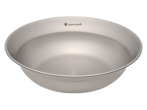 Snow Peak Cuenco para vajilla de Nieve, tamaño Grande