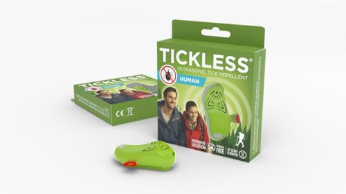 Tickless-Human - Ultraschall Zecken und Floh Abwehr für Erwachsene - Grün