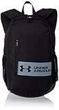 Under Armour Adult Roland Backpack , Black (002)/Steel , One Size Fits All