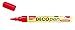 Produktbild Kreul 46154 - Deco Pen fine, Universalstift zum Gestalten, Beschriften und Verzieren von kleinen, originellen Geschenken, mit Rundspitze, Strichstärke 1 - 2 mm, rot