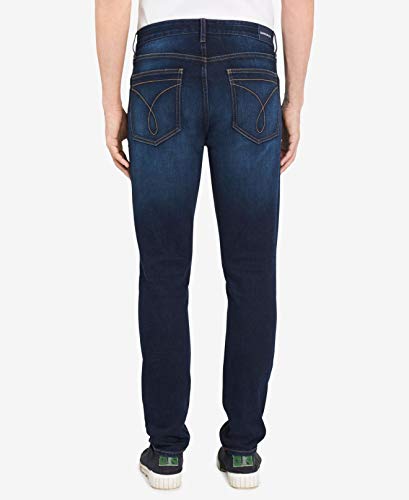 Image of Calvin Klein Jeans Men's Rinse Skinny in Dark Wash