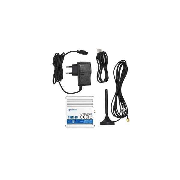 Teltonika TRB140 Industrial IoT Gateway, 4G LTE Cat 4, 3G, 2G, Gigabit Ethernet, Compact Design, Remote Management - Image 3