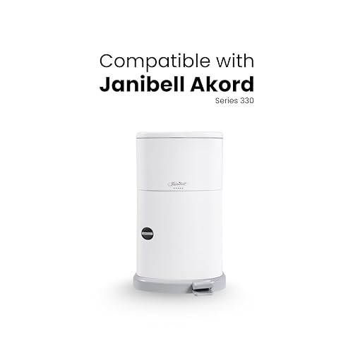 Recargas de bolsas para contenedor pañal adulto Janibell Akord 330 8 pack miniatura 3