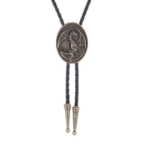 Image of Bolo Tie for Men Women Western Cowboy Bolo Tie Heart Necktie Cowboy Carter Fan