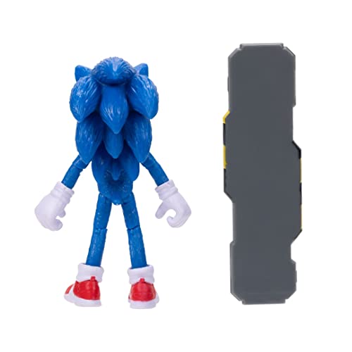 Image of Sonic The Hedgehog 2 The Movie 4 inch Articulated Action Figure Collection (Sonic)