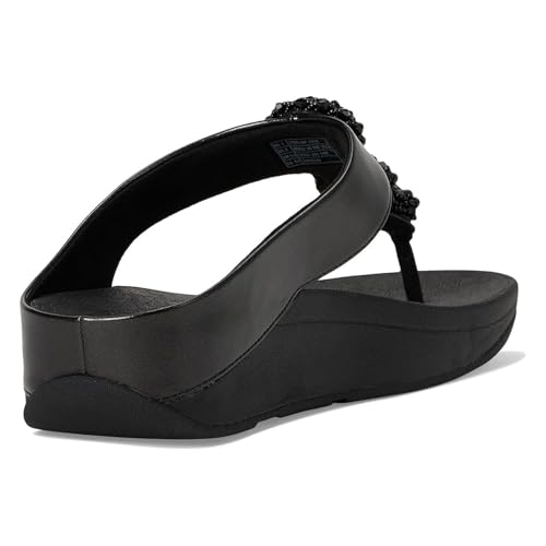 Image of FitFlop Women's, Fino Beaded Button Sandal