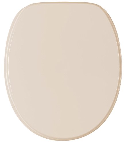 Abattant WC frein de chute soft close - Finition de haute qualité - Fixation facile - Assise très confortable - Beige