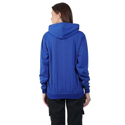 Image of Clotth Theory Women's Cotton Fleece Hooded Neck Sweatshirt | Hoodie Jacket with Kangaroo Pocket