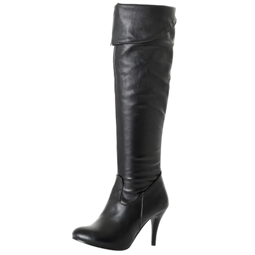 Stiletto Heels Women Stretch Over Knee Boots