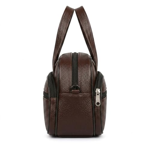 Image of Women's Stylish Trendy Leather Mini Handbag - Fashionable, Compact Purse for Casual and Formal Occasions