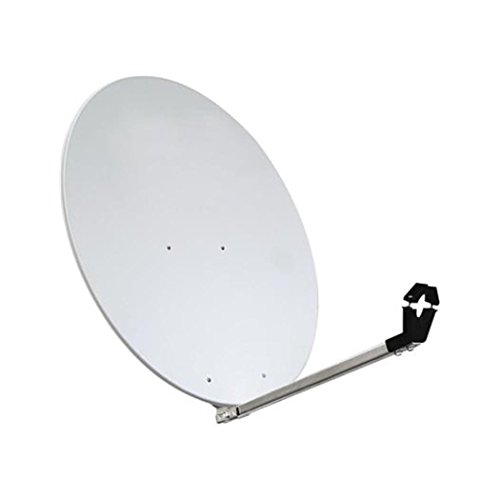 Preisvergleich Produktbild Megasat 80 cm Spiegel Aluminium classic lichtgrau (bulk)