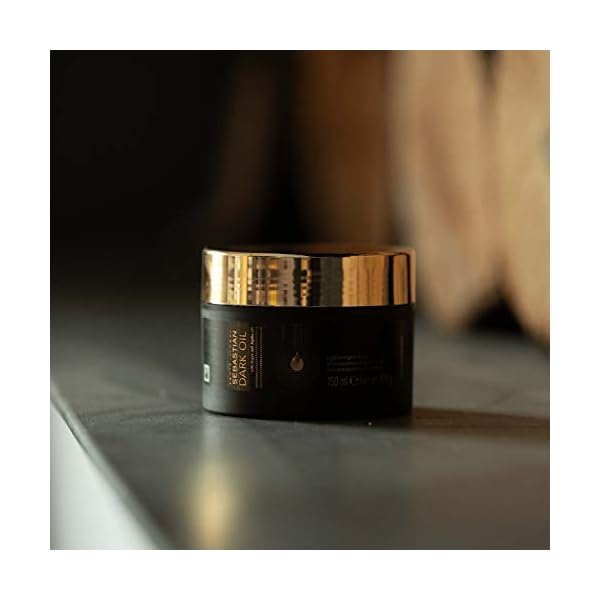 Sebastian Professional Dark Oil Lightweight Mask, with Jojoba and Argan Oils, 5.1 oz