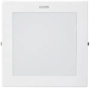 EcoLink 12-Watt Surface Square LED Downlighter (Natural White, Pack of 2)