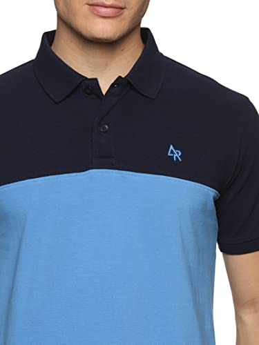 Image of ADRO Men's 100% Cotton Regular Fit Polo T-Shirt