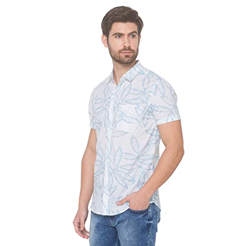 Image of Spykar Men's Checked Slim Fit Shirt