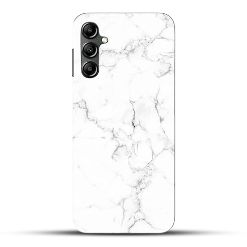 Image of COLORflow Back Cover Compatible with Samsung Galaxy A14 5G / 4G | Beautiful White Marble | Designer Printed Hard CASE Bumper Back Cover Compatible with Samsung Galaxy A14 5G / 4G